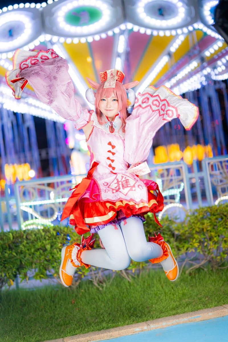 私史上過去一番の躍動感！

📸<a href="/yamanoborikappa/">かっぱ🌸🥒</a> 

 #ラグコス 
 #コスプレ