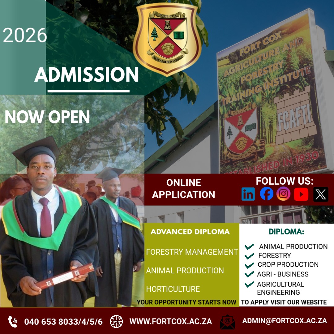 FORT COX AGRICULTURE & FORESTRY TRAINING INSTITUTE tweet media