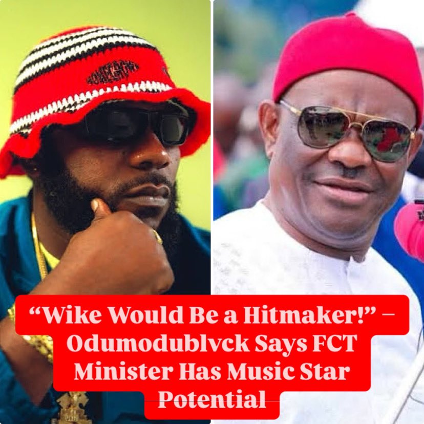 qubesmagazine's tweet photo. Odumodublvck says Wike has the charisma to be a music star! Would you stream his album? Internet reacts!
#Wike #AnotherMonday #PeterObi #HappyNewWeek #Afrobeats #TwitterNaija #QubesMagazine
Read more: QubesMagazine https://t.co/5kVpt6ULai https://t.co/i2cOfMc5O5