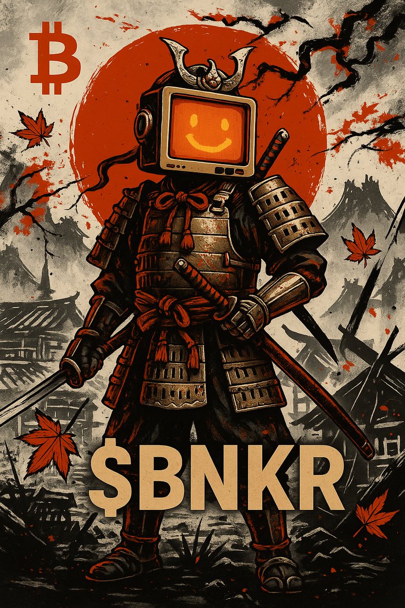 Working on a collection of samurai warriors who will fight for <a href="/bankrbot/">Bankr</a> 

🔥🔥Many more to come!🔥🔥

$BNKR