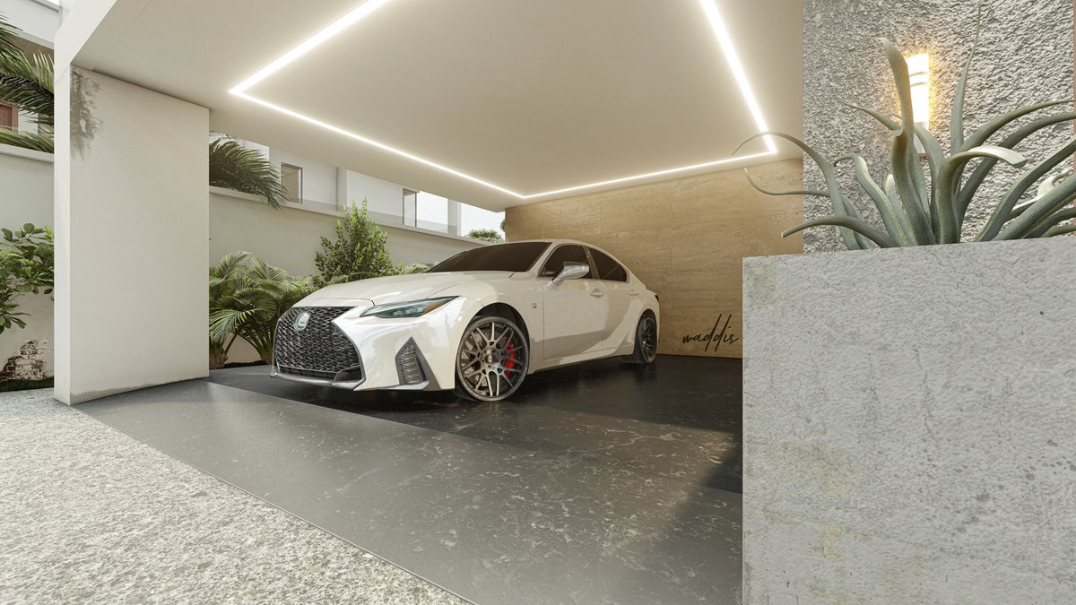 So I cooked this up recently.
A proposed 6 bedroom duplex with a tucked in parking bay.
Features a linear balcony that enhances the upper floors presence and serves as a good relaxation spot.
Stone cladding, timber accents, large windows for natural light and ventilation.