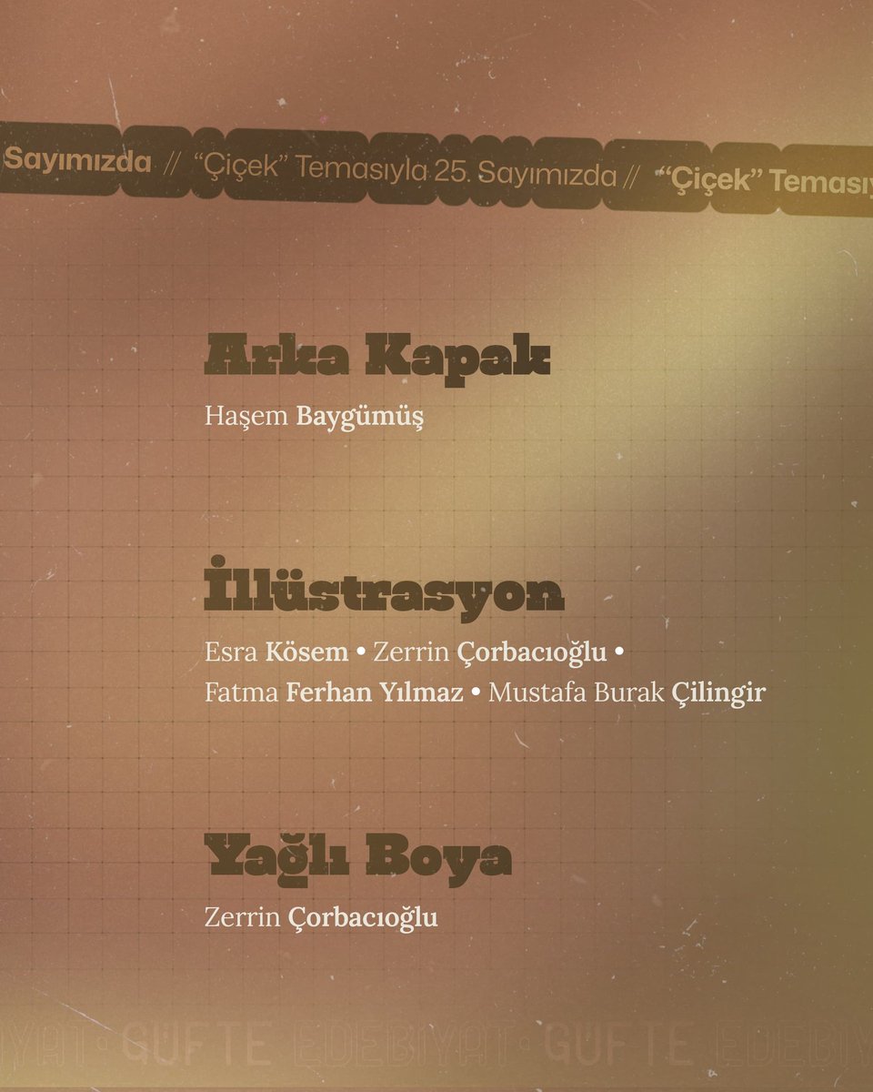 <a href="/gufteedebiyat/">güfteedebiyat</a> 25. Sayı <a href="/dergi_po/">Dergipo</a> üzerinden satışta...
Tüm yazar, çizer ve okurlarımıza teşekkür ederiz.
<a href="/Ayse_K_Ay/">Ayşe Ay</a>
#güfteedebiyat
#sözbüyüler
#dergi
#edebiyat