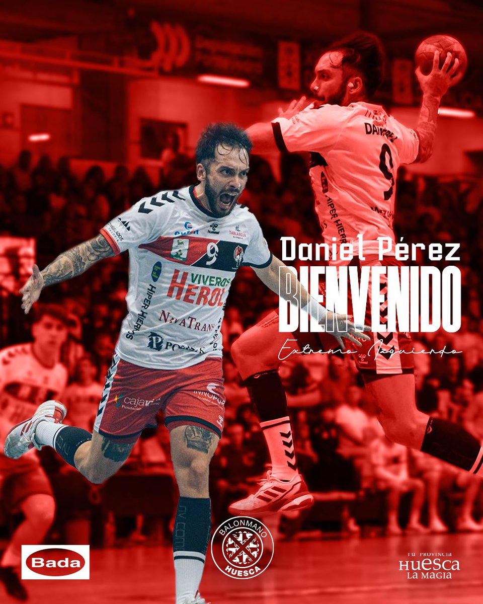 🆕𝗗𝗔𝗡𝗜 𝗣𝗘́𝗥𝗘𝗭, 𝗣𝗥𝗜𝗠𝗘𝗥 𝗙𝗜𝗖𝗛𝗔𝗝𝗘 𝗗𝗘𝗟 𝗕𝗔𝗗𝗔 𝗛𝗨𝗘𝗦𝗖𝗔 𝗣𝗔𝗥𝗔 𝗟𝗔 𝗧𝗘𝗠𝗣𝗢𝗥𝗔𝗗𝗔 𝟮𝟱-𝟮𝟲

➕INFO bmhuesca.com/2025/07/07/dan…

#DejandoHuella 👣 #BadaHuesca #HuescaLaMagia #LigaPlenitude #ASOBAL #Balonmano #Handball