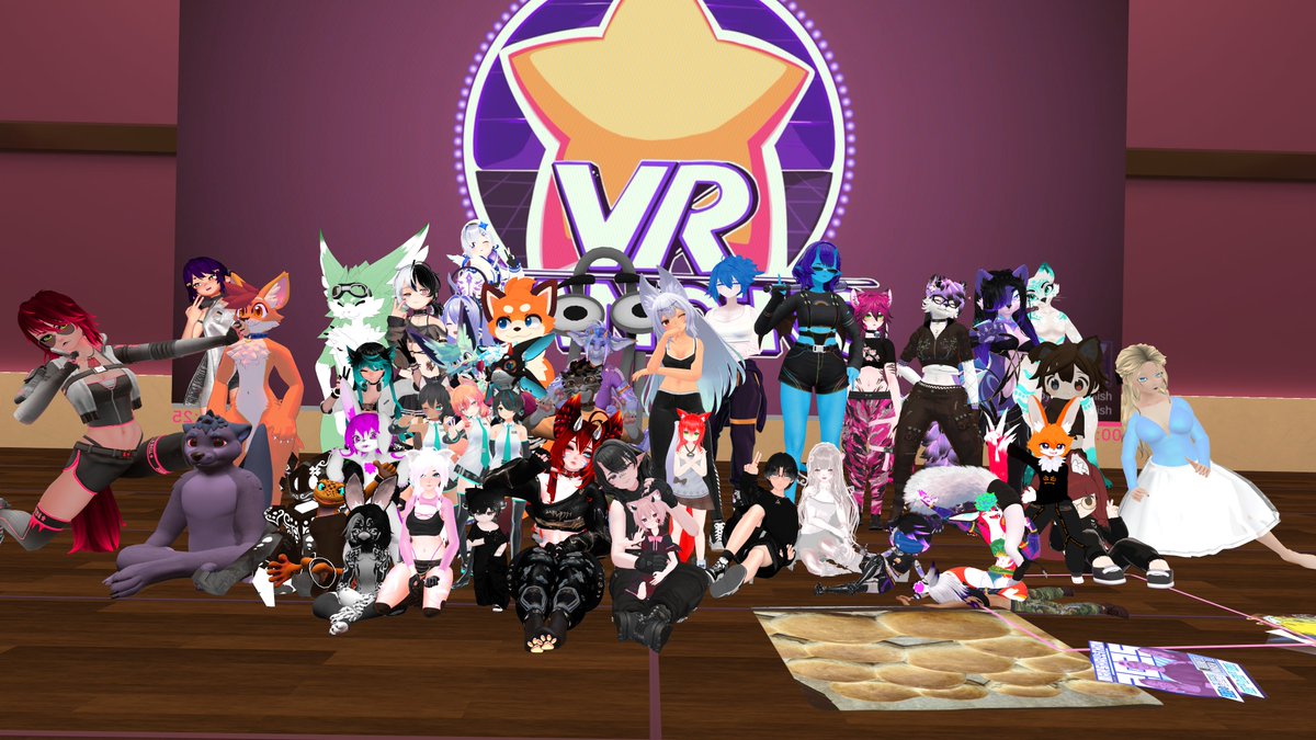 VRD_Official's tweet image. Session 228 at #VRDancing was by ThatAmberFox!
An explosive playlist with all your favorite head bangers was made by an amber fox with an unforgettable smile. Thank you for the memories and growing fox populous.
Join us Saturdays, EU & NA Timeslots #VRChat #Dancing #Dance