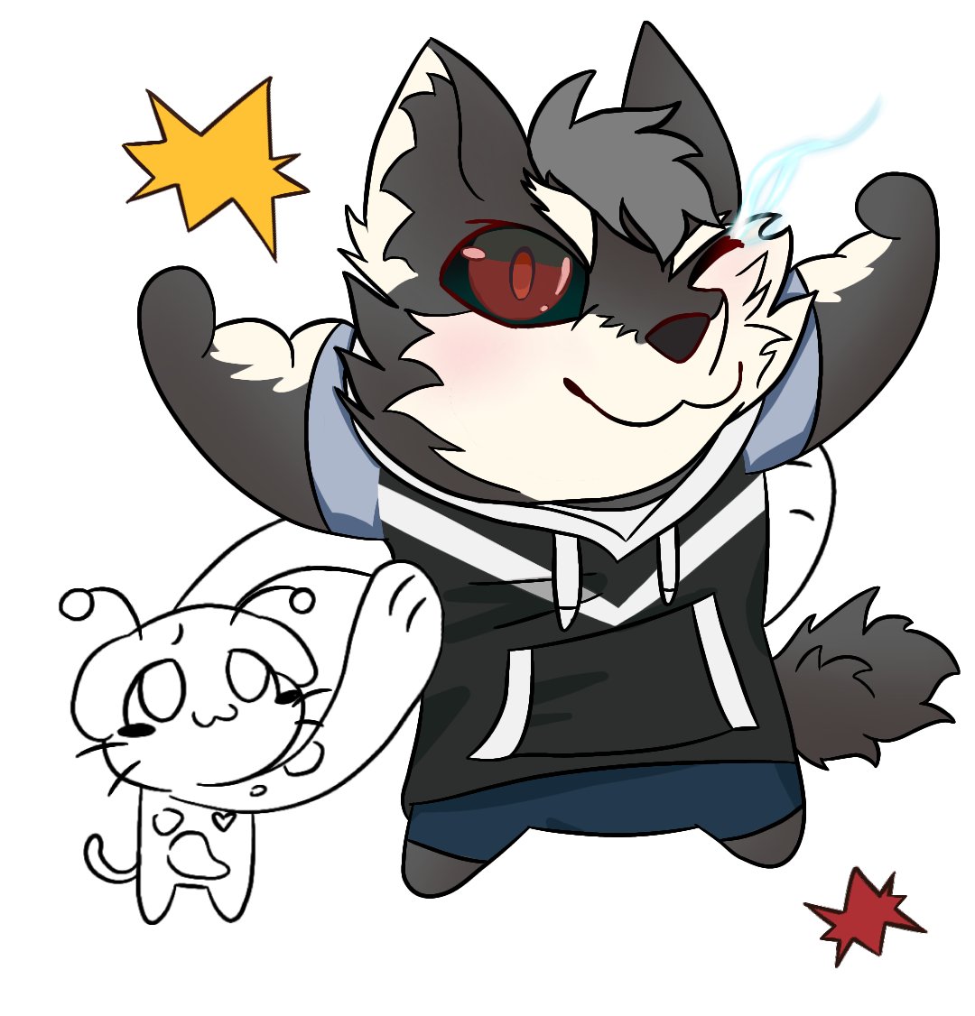 Sharing some free art process while boosting my channel — there's still a chance to grab a piece! :3
#artraffle #artistsupport #artdump