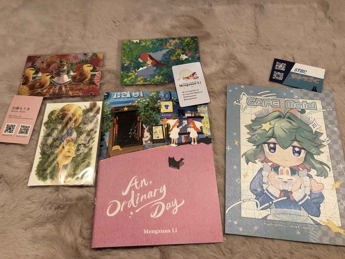 frantzfurufuru1's tweet image. デザフェスの戦利品