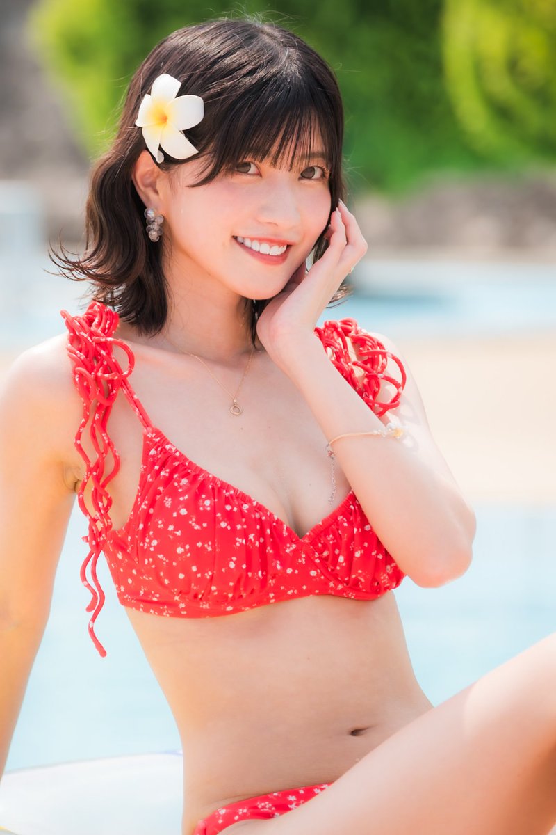 2025年7月3日 #真夏の水着祭 中山星香さん（@seika0705） 単純に顔面が