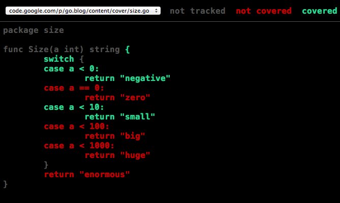 hashlash_'s tweet photo. Golang has a nice built-in tool for viewing the test coverage https://t.co/CVV9Xuy2tz
`go tool cover -html=coverage.out` https://t.co/7qoes7JCHY