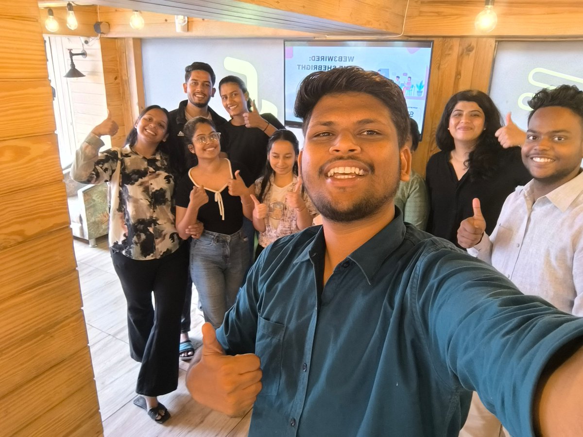 she_bright__'s tweet photo. 💡 Day 2 of #Web3Wired was 🔥
20+ powerful project ideas were shared — from creator IP to NFTs & DAOs.
We listened, we discussed, and we explored their real-world scope.
The future is bright — and it's being built now.
Big thanks to @StoryProtocol & @StoryEcosystem !
#OpenIP https://t.co/ZRV5Ag5gsJ