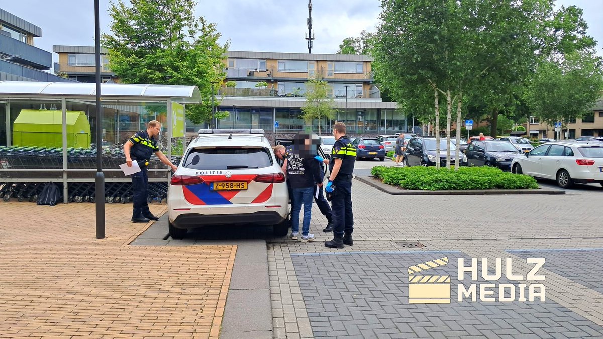 Dief aangehouden bij Plus in Nunspeet