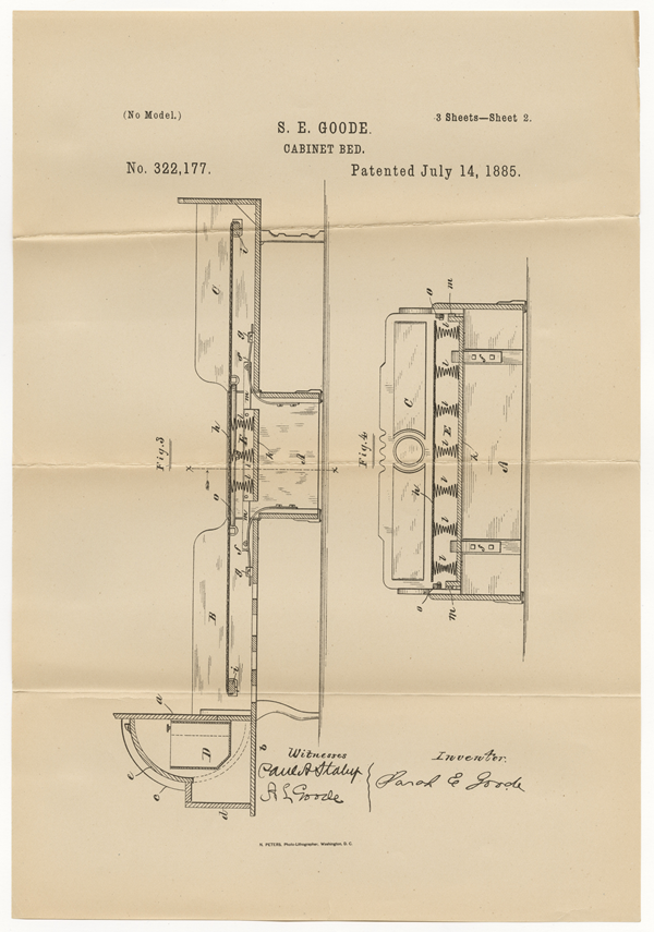 TodaysDocument's tweet image. 322177 - Folding Beds - Sarah E. Goode
catalog.archives.gov/id/7560384?obj…