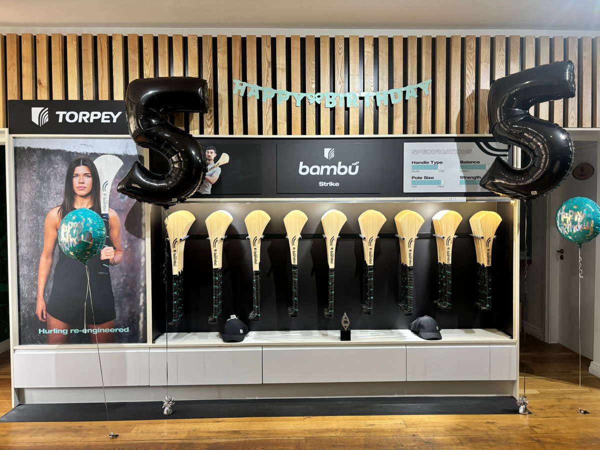 torpey___'s tweet photo. 🎉 Celebrating 5 Years of Torpey Bambú Today. 🥳

Thank you to everyone who has supported us.

#Torpey #Bambú #birthday #Hurling #AllIrelandFinal https://t.co/2CRKNT10oQ