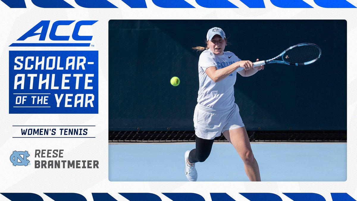 theACC's tweet image. 𝐒𝐂𝐇𝐎𝐋𝐀𝐑-𝐀𝐓𝐇𝐋𝐄𝐓𝐄 𝐎𝐅 𝐓𝐇𝐄 𝐘𝐄𝐀𝐑 🎾
Reese Brantmeier, @UNC_wtennis
🔗 theacc.co/25wtenallacad