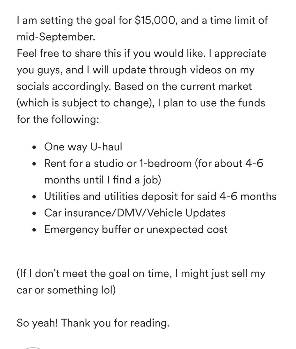 Hey everyone if yall could share and donate that would be great. 

gofundme.com/f/tins-great-f…