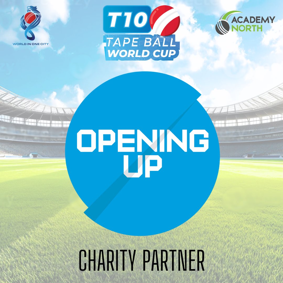World In One City Cricket (@wioccricket) on Twitter photo 🚨🚨Announcement
The #WIOC & <a href="/AcademyNorth1/">Academy North</a> would like to share the fantastic news that we are partnering with <a href="/OpeningUpCC/">Opening Up Cricket</a> for the forthcoming T10 TapeBall World Cup.
There will be information & personnel readily available to talk at all of the games.
#T10 #Cricket #WorldCup 🚨🚨Announcement
The #WIOC & <a href="/AcademyNorth1/">Academy North</a> would like to share the fantastic news that we are partnering with <a href="/OpeningUpCC/">Opening Up Cricket</a> for the forthcoming T10 TapeBall World Cup.
There will be information & personnel readily available to talk at all of the games.
#T10 #Cricket #WorldCup