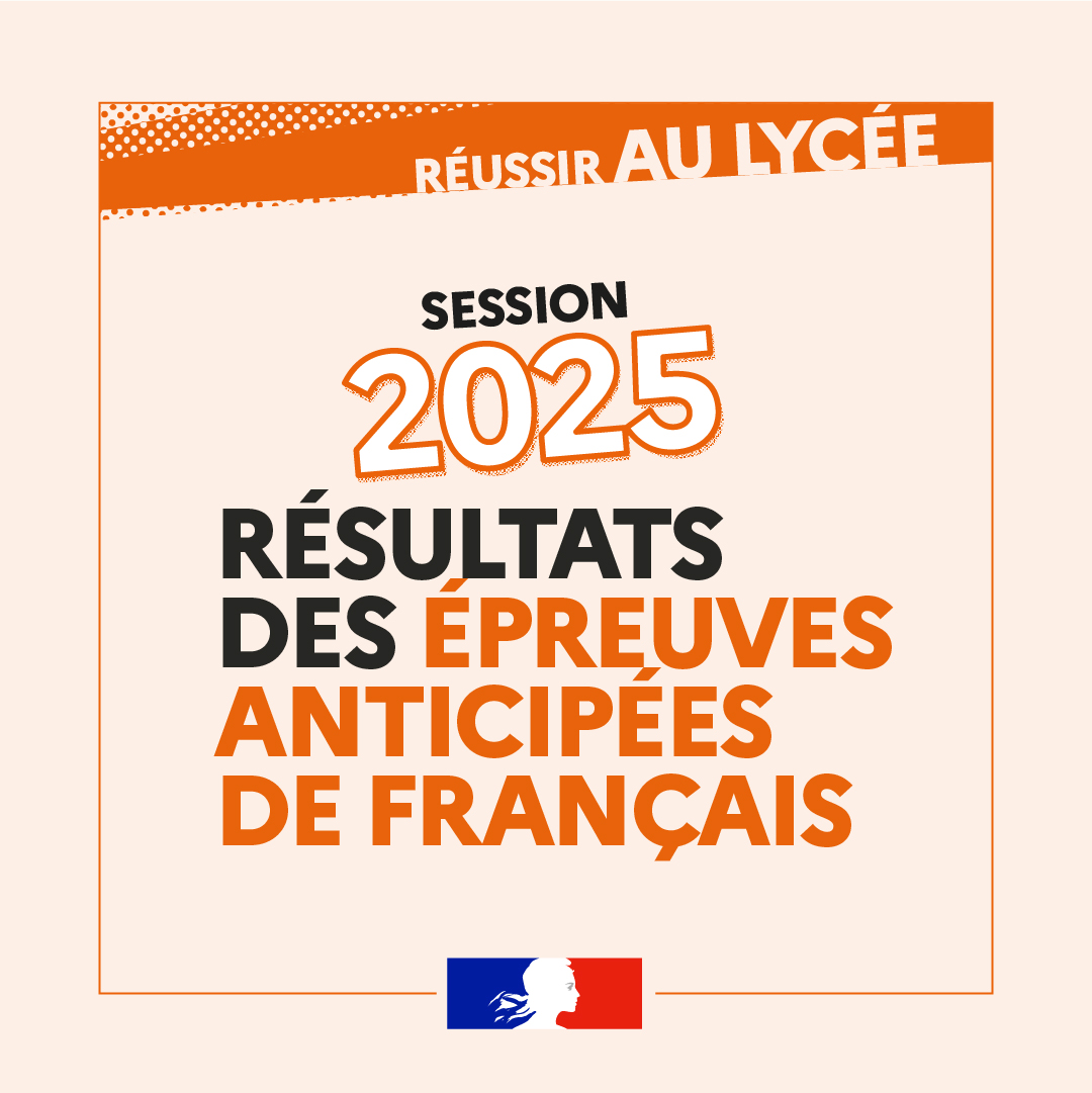 Les résultats pour les épreuves anticipées de français session 2025 dans l'académie seront disponibles mercredi 9 juillet à 15h !🎓

👉 Rendez-vous sur ac-normandie.fr