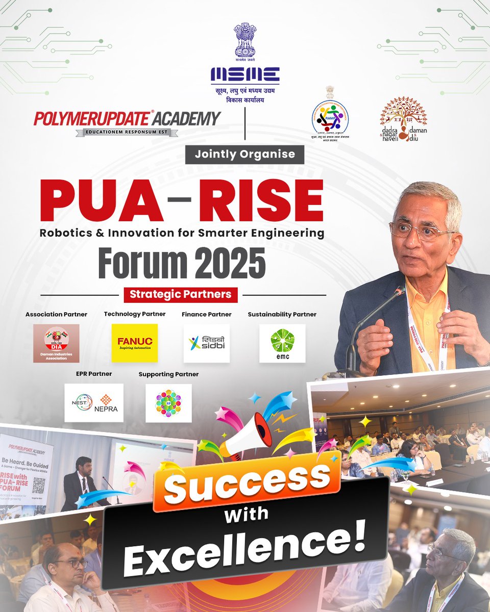 From insightful keynotes to visionary partnerships, Robotics &amp; Innovation for Smarter Engineering took center stage at the PUA–RISE Forum 2025.

👏 Here's to Success with Excellence—and shaping a future driven by technology, sustainability, and innovation.

#PUARISE #Forum2025