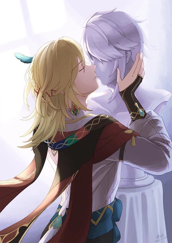 Has to be this one #Haikaveh 
(What an opportune time to continue shipping them given the KFC collab)

Now that I think about it, I could've draw the profiles better. It was not even a long time ago. This was drawn less than 3 years ago.