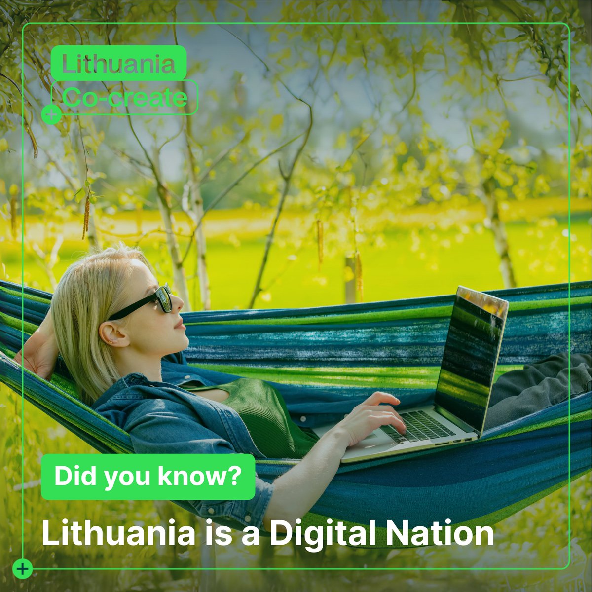 Lithuania is a digital nation. In 2025: 89.5% online, 78% on blazing fiber, 90% covered by 5G, and 73.3% active on social media. More SIMs than people, nearly everyone connected. The digital future isn’t coming – it’s already here! #Lithuania #Digital #5G #Tech