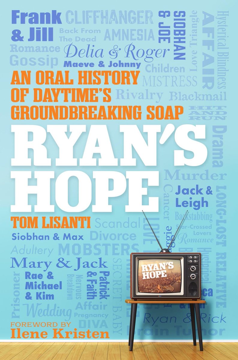 Tom Lisanti (@tomlis) on Twitter photo Happy 50th Anniversary Ryan's Hope! On July 7, 1975, the groundbreaking soap debuted on ABC. It was quite different because it focused on an Irish Catholic immigrant family who lived above the bar they owned in NYC. Read all about #Ryanshope in my book from <a href="/KensingtonBooks/">Kensington Books</a> Happy 50th Anniversary Ryan's Hope! On July 7, 1975, the groundbreaking soap debuted on ABC. It was quite different because it focused on an Irish Catholic immigrant family who lived above the bar they owned in NYC. Read all about #Ryanshope in my book from <a href="/KensingtonBooks/">Kensington Books</a>