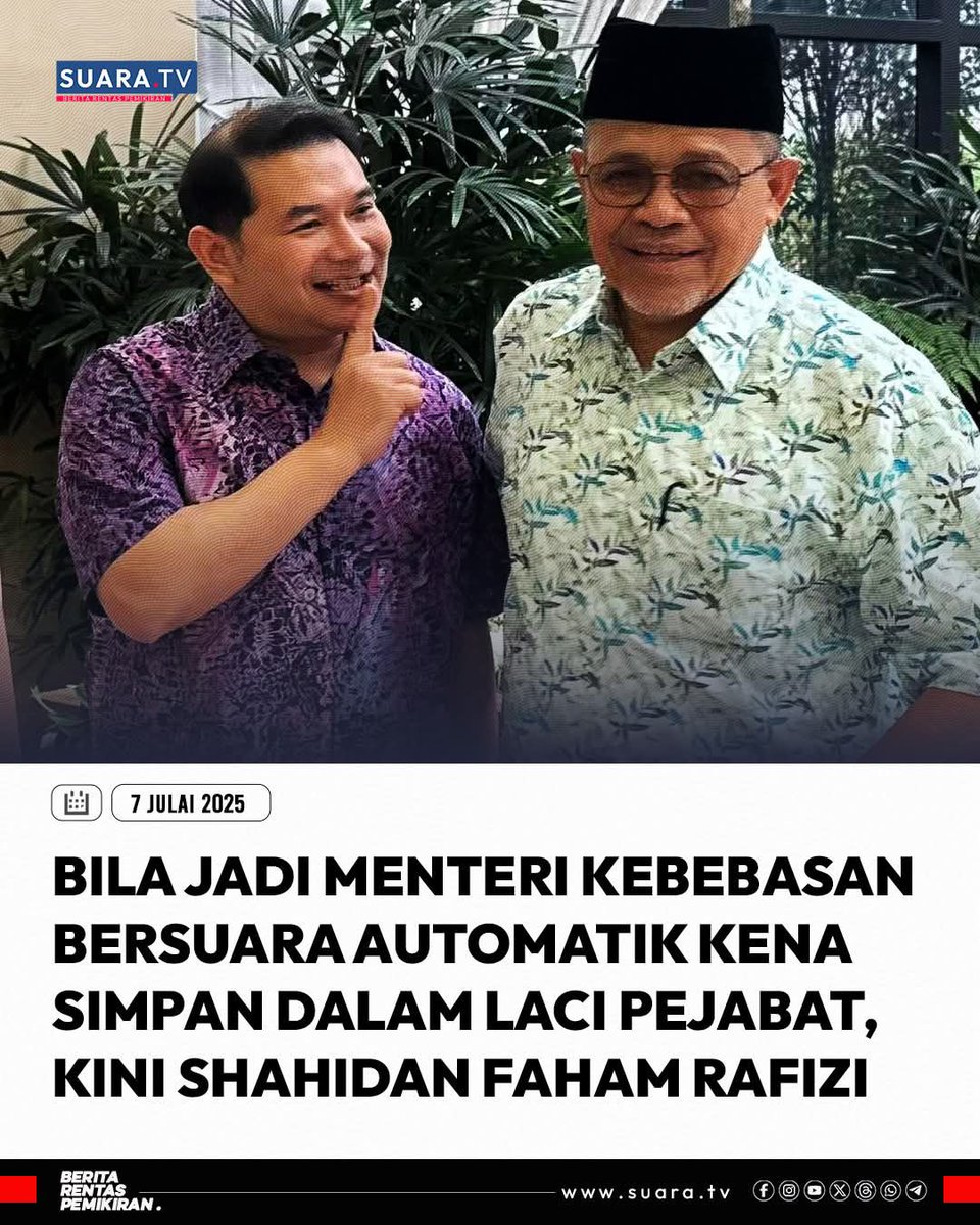 md_zuwairi's tweet image. facebook.com/watch?v=660034…

Lama dah kami tunggu team semak dan imbang yang Profesional macam ini. 🫶🏻❤️🇲🇾 Nak harapkan pembangkang malas nak komen 😪 Kami di #TSR mendokong penuh MP² Backbenchers dalam menjamin #realreform kekal di lakukan oleh kerajaan MADANI pimpinan PMX sekara