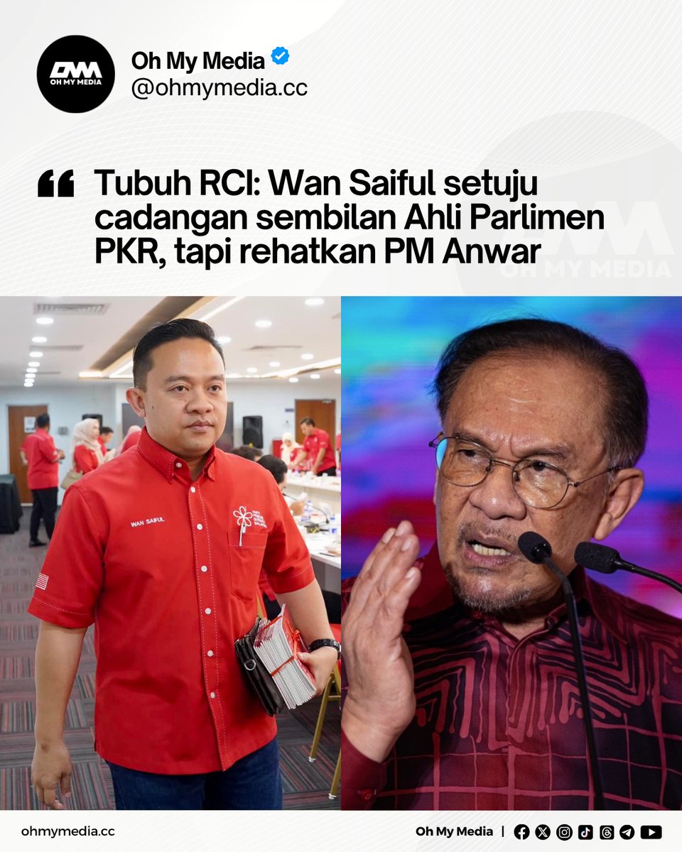 md_zuwairi's tweet image. facebook.com/watch?v=660034…

Lama dah kami tunggu team semak dan imbang yang Profesional macam ini. 🫶🏻❤️🇲🇾 Nak harapkan pembangkang malas nak komen 😪 Kami di #TSR mendokong penuh MP² Backbenchers dalam menjamin #realreform kekal di lakukan oleh kerajaan MADANI pimpinan PMX sekara