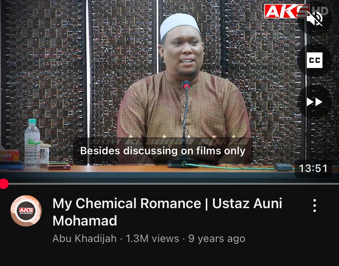 Opening act MCR nanti.