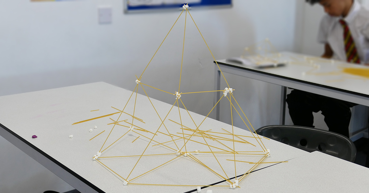 ASCHC_COLLEGE's tweet image. Year 9 have been building towers as part of developing ideas around the scientific method. They have made initial designs and then developed and tested them.