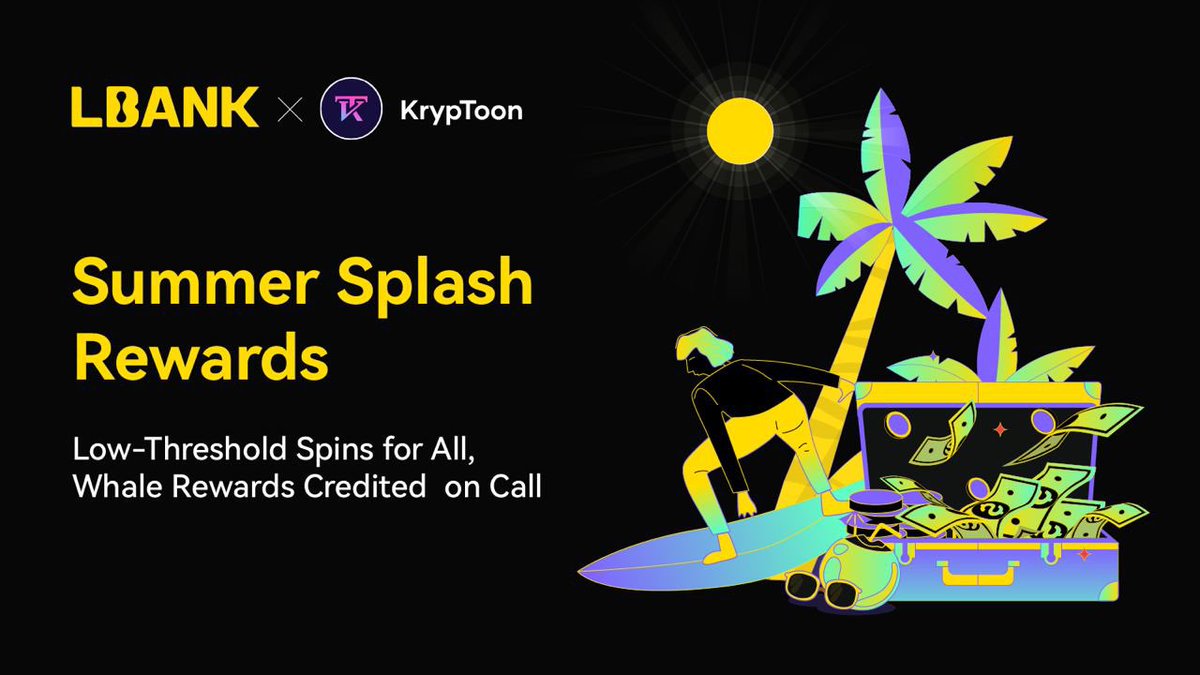 🚨Summer Trading Carnival is LIVE on <a href="/LBank_Exchange/">LBank.com</a>! 💰

$50,000+ in prizes, exclusive trading rewards &amp; leaderboard glory!
➡️lbank.com/activity/1639-… 

🌟 New users 
 Get $30 in cashback vouchers, no threshold!
☀️All Users 
Trade 500U in Futures to spin, get all 13 spins with