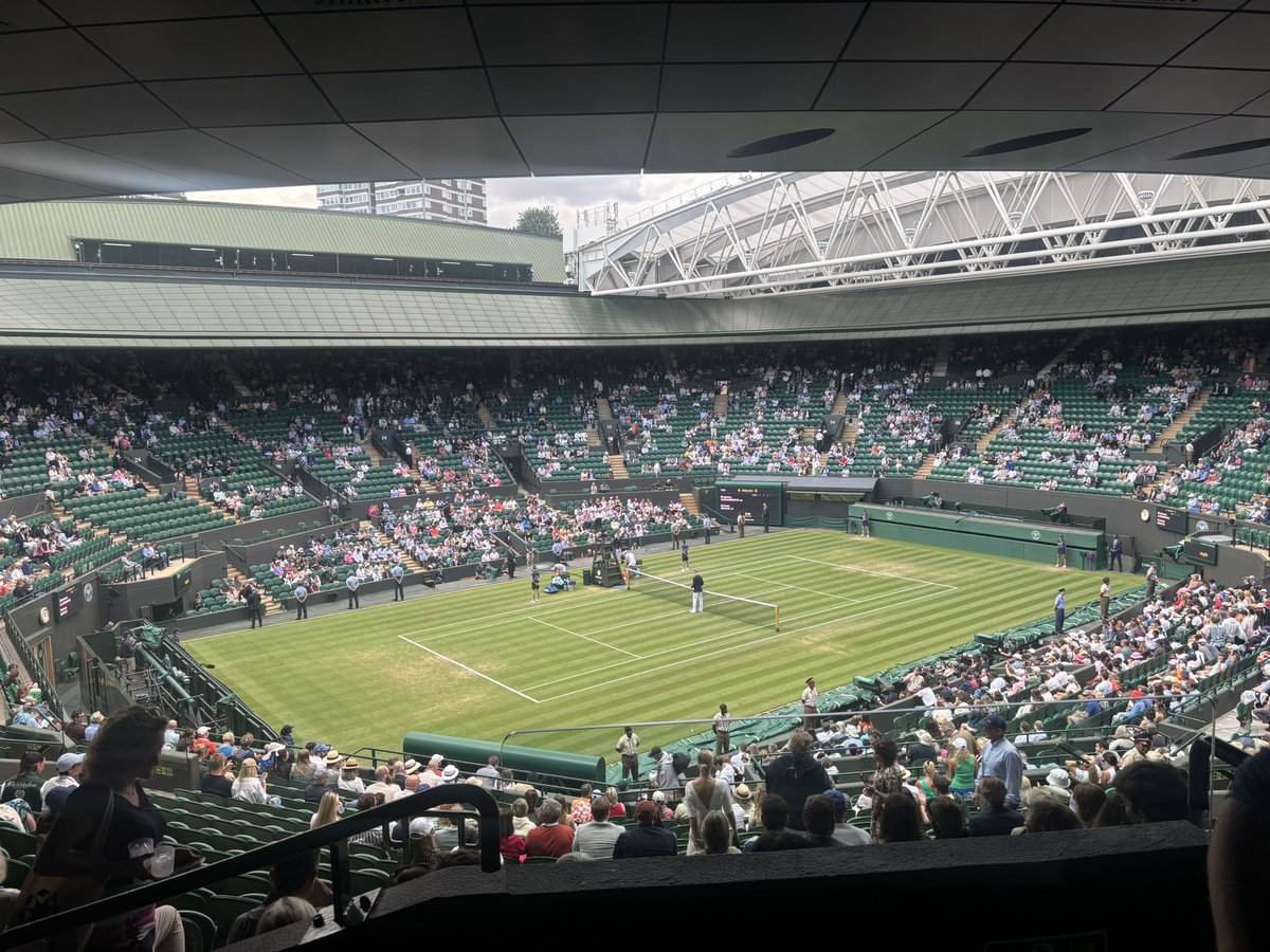Victory Adventures (@victoryadventur) on Twitter photo πΎπ Wimbledon 2025 Court 1 ππΎ Great seats to watch the ladies singles on Court 1! <a href="/VictoryAcad/">Victory Academy</a> <a href="/VictoryPEDept/">Victory PE Dept.</a> πΎπ Wimbledon 2025 Court 1 ππΎ Great seats to watch the ladies singles on Court 1! <a href="/VictoryAcad/">Victory Academy</a> <a href="/VictoryPEDept/">Victory PE Dept.</a>