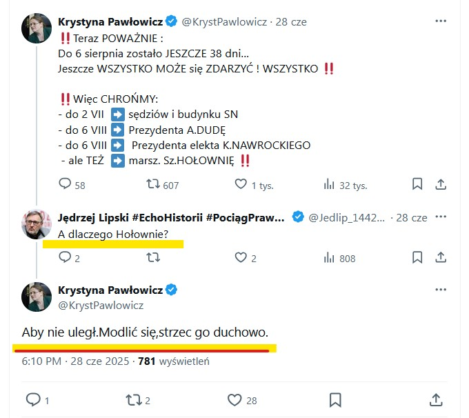 <a href="/KancelariaSejmu/">Sejm RP🇵🇱</a> <a href="/szymon_holownia/">Szymon Hołownia</a> Brawo Szymon. Przypilnowali cię skutecznie.