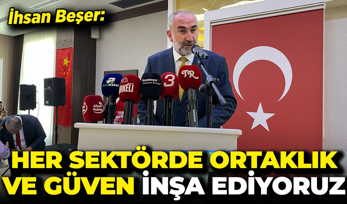 İhsan Beşer: ““Her sektörde ortaklık ve güven inşa ediyoruz” afyonpostasi.com.tr/ihsan-beser-he…