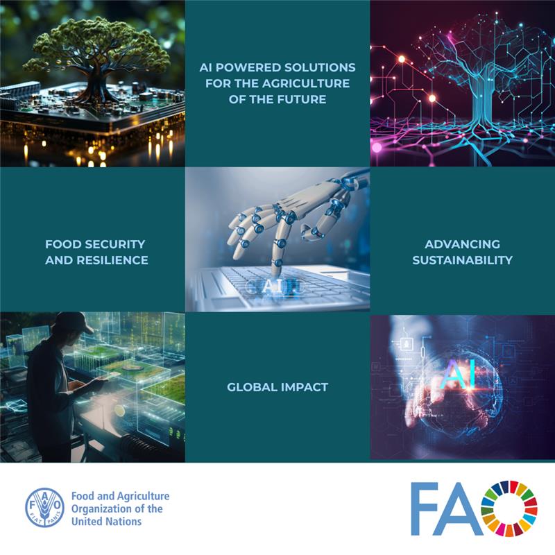 FAO e-Agriculture (@faoeagriculture) on Twitter photo 🌱🚀 Exciting developments <a href="/FAO/">Food and Agriculture Organization</a>!
🦾We are leveraging AI-driven technologies to revolutionize agriculture, ensuring safe and ethical practices.
💡Join us in achieving the SDGs and creating a sustainable future for all!
📍Visit FAO's #AIforGood booth <a href="/Palexpo/">Palexpo</a>!
#Digital4Impact 🌱🚀 Exciting developments <a href="/FAO/">Food and Agriculture Organization</a>!
🦾We are leveraging AI-driven technologies to revolutionize agriculture, ensuring safe and ethical practices.
💡Join us in achieving the SDGs and creating a sustainable future for all!
📍Visit FAO's #AIforGood booth <a href="/Palexpo/">Palexpo</a>!
#Digital4Impact