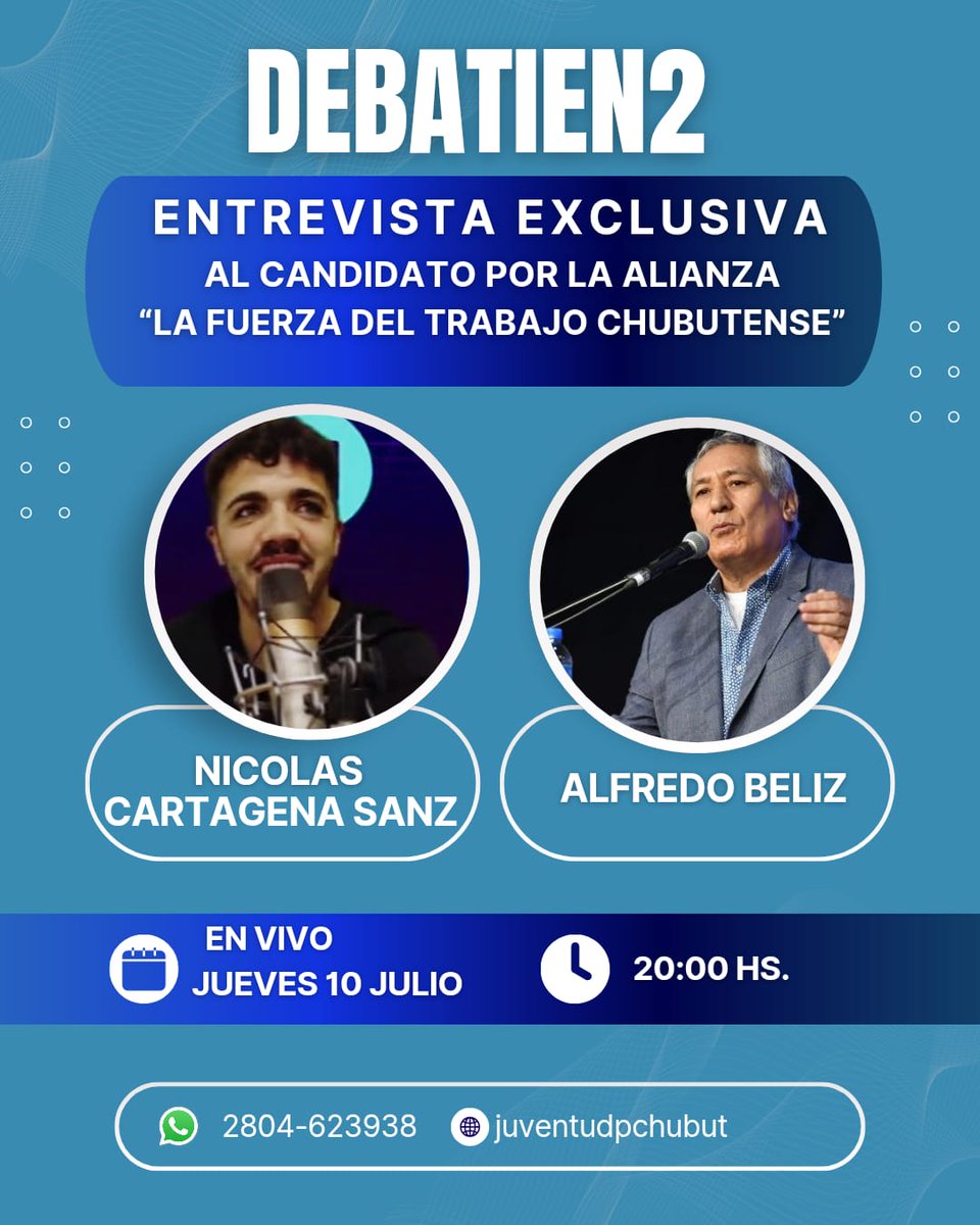 Juventud Primero Chubut tweet media