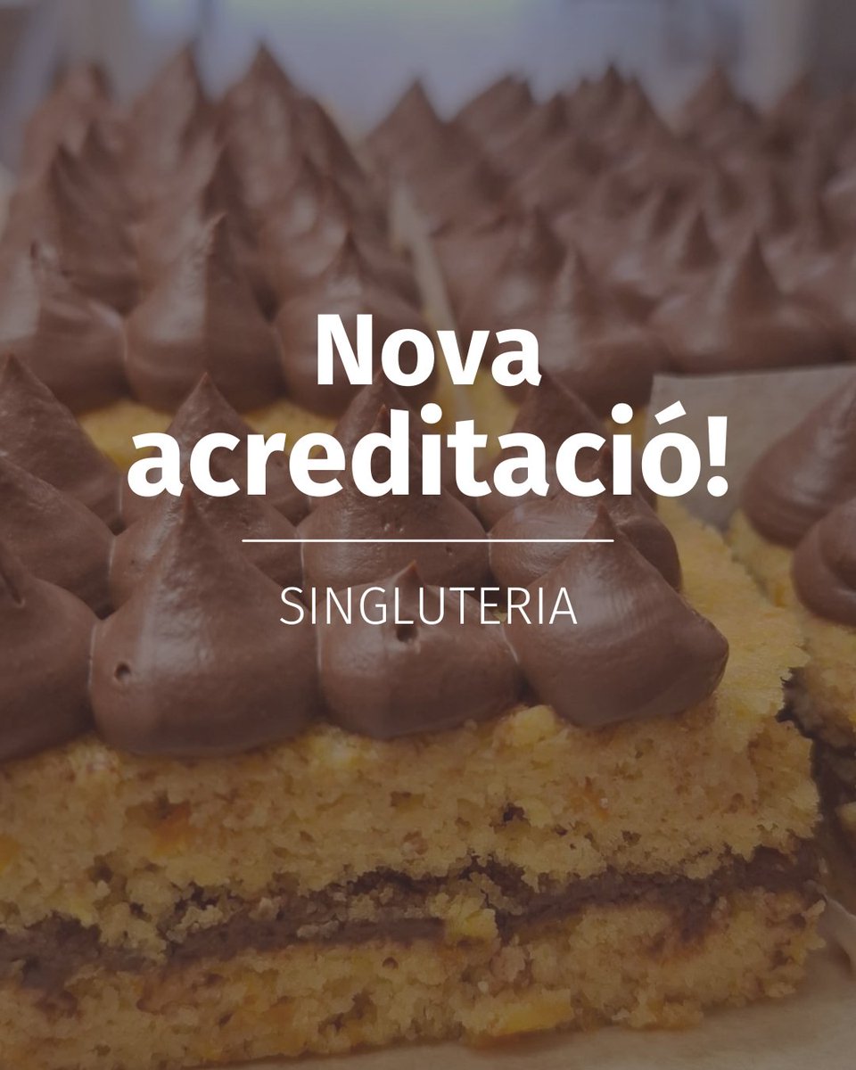 Celíacs Catalunya (@celiacscat) on Twitter photo ✅ Nova acreditació! Singluteria és una joia 100% #SenseGluten a BCN 🍞✨ Pastisseria-cafeteria artesana amb opcions veganes, sense lactosa i més!
📍Fabra i Puig 179
📞 608198214
IG <a href="/singluteria/">Singluteria</a> | tiktok.com/@singluteria_b… ✅ Nova acreditació! Singluteria és una joia 100% #SenseGluten a BCN 🍞✨ Pastisseria-cafeteria artesana amb opcions veganes, sense lactosa i més!
📍Fabra i Puig 179
📞 608198214
IG <a href="/singluteria/">Singluteria</a> | tiktok.com/@singluteria_b…