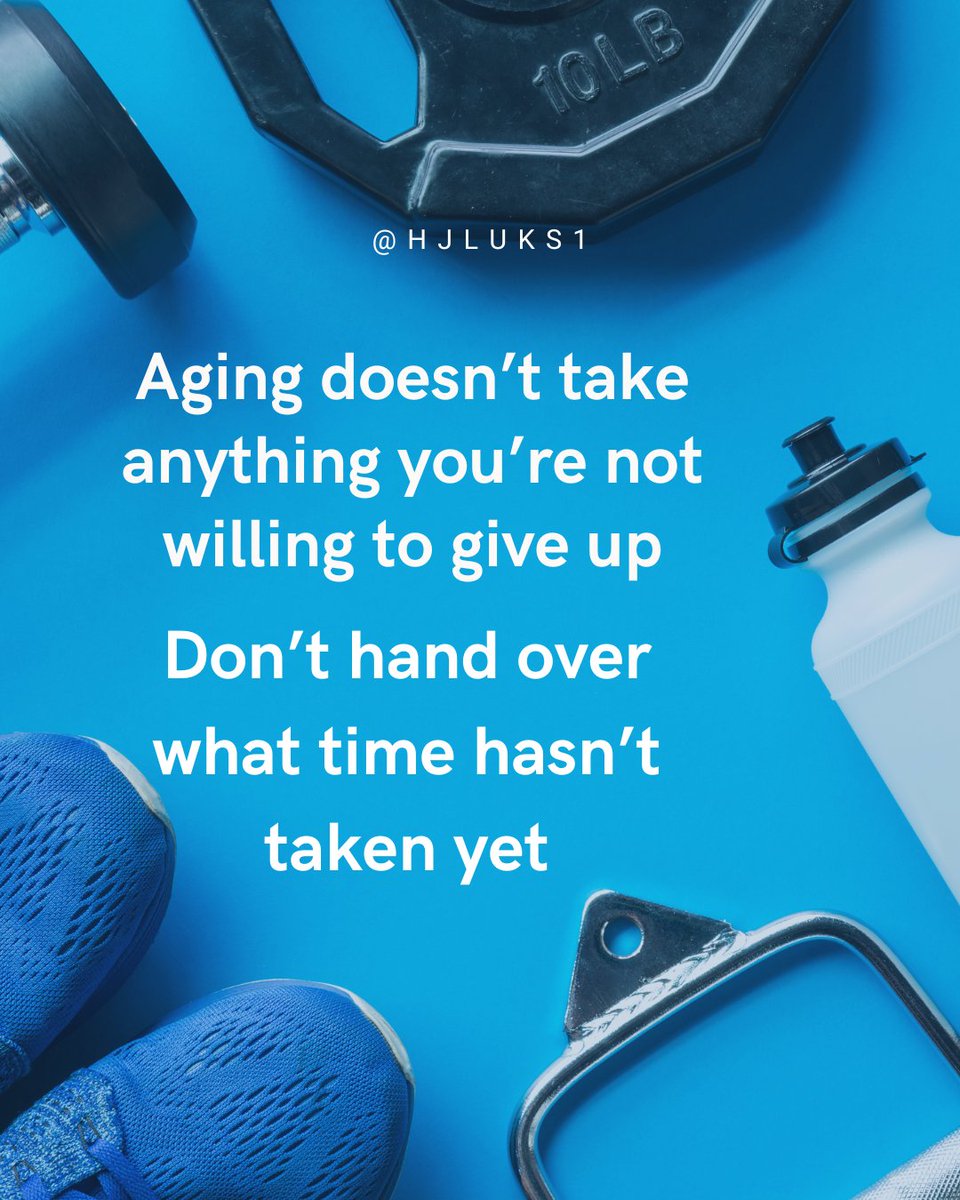Aging Doesn’t Take Anything You’re Not Willing to Give Up.
Sure, some things change with age, but far less than most people assume.
-You lose power if you stop training for it.

-You lose balance if you don’t challenge it.

-You lose strength if you don’t use it.

-You lose