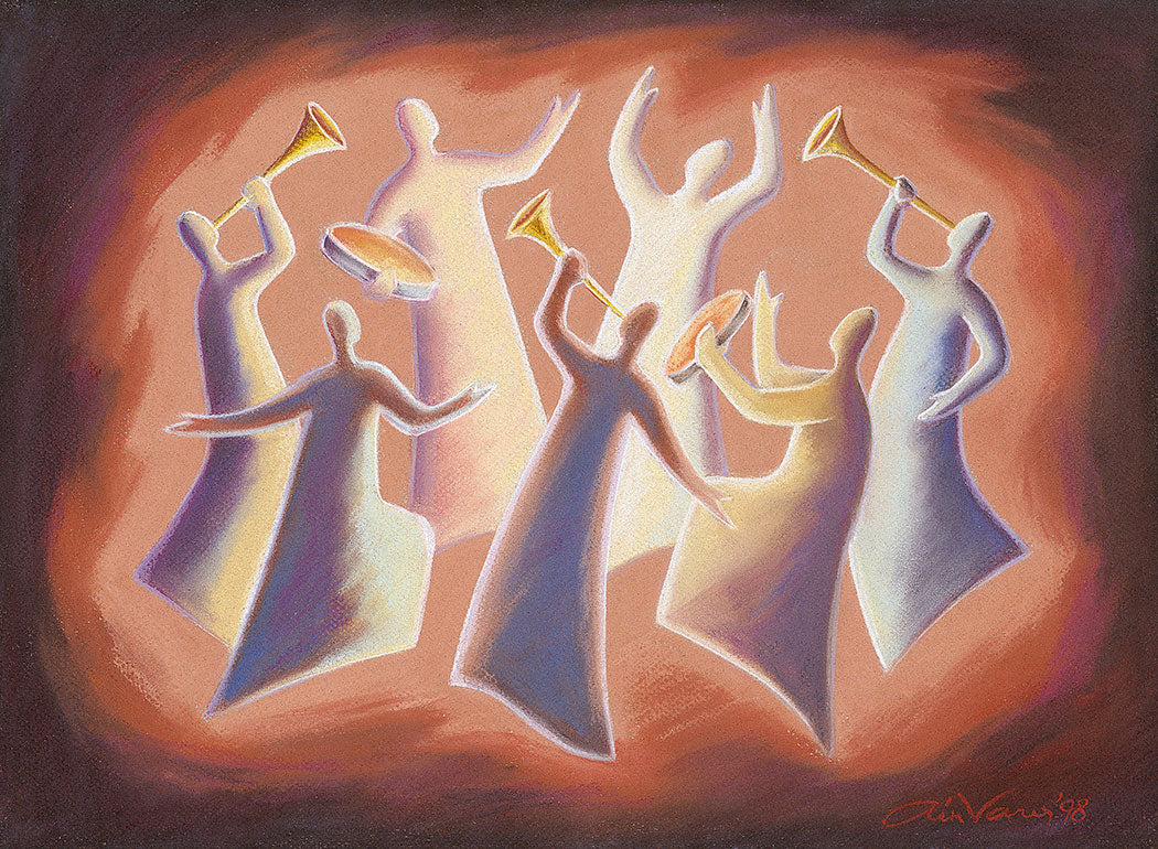 Ain Vares, 'Psalm 98 Shout For Joy'

Ephesians 4 
Make every effort to keep the unity of the Spirit through the bond of peace. There is one body and one Spirit, just as you were called to one hope when you were called; one Lord, one faith, one baptism; one God and Father of all.