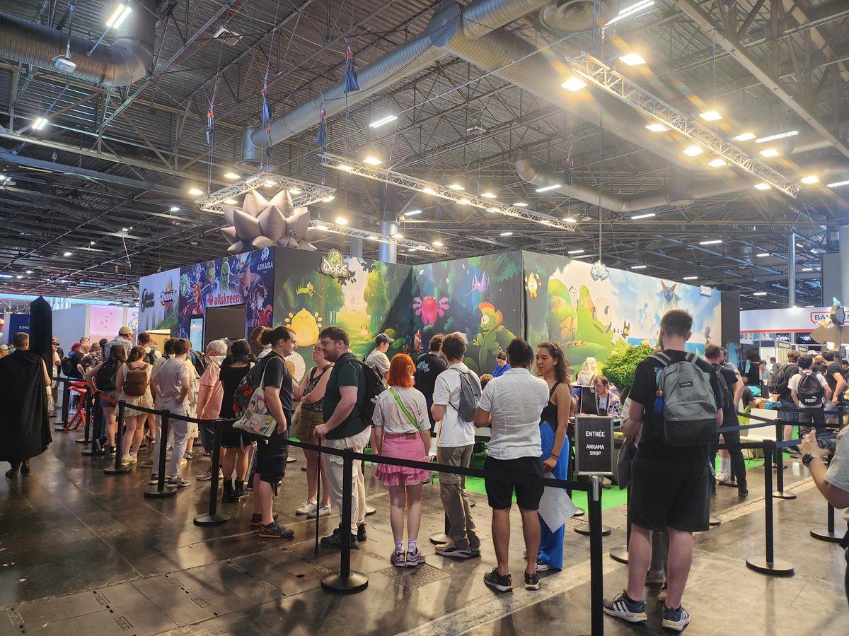 AnkamaGames's tweet image. 🎬 Clap de fin pour #JapanExpo2025 !
Un grand merci à toutes celles et ceux qui ont fait vivre notre stand durant ces 4 jours de folie ! 💥 Vous avez été nombreux à venir partager ces moments incroyables avec nous ; merci pour votre énergie, votre passion et vos sourires. 🫶 Nous…
