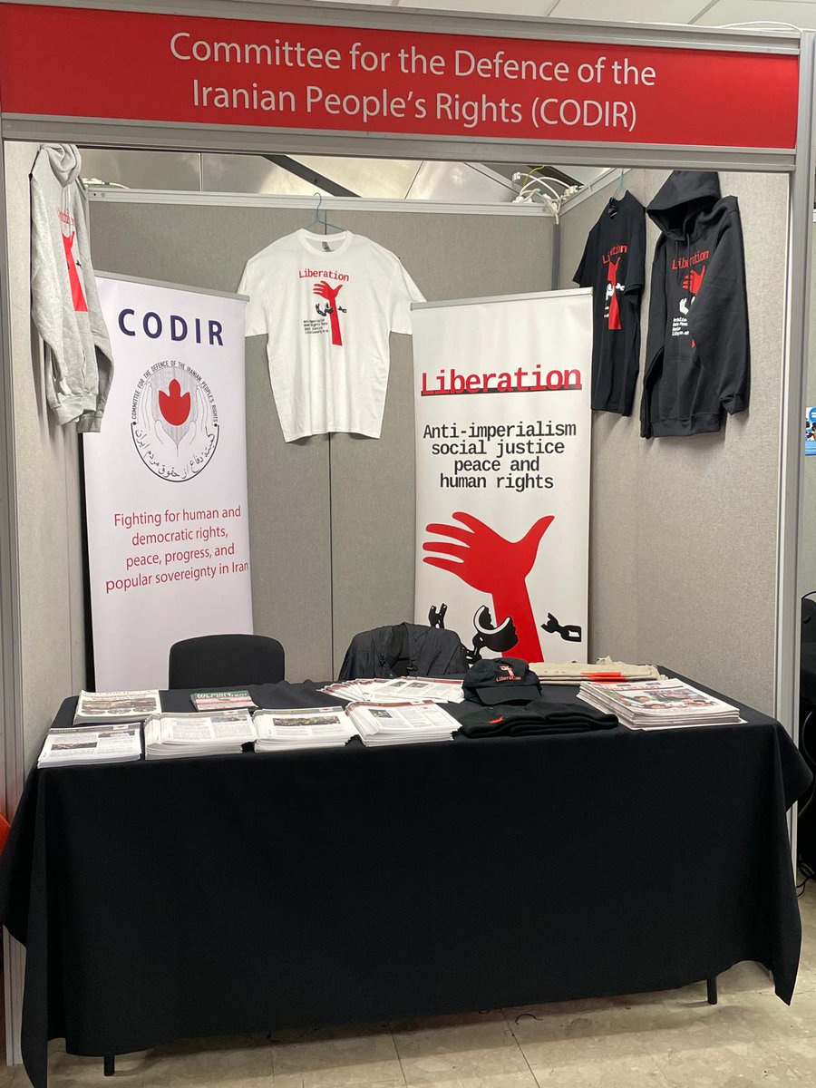 LiberationOrgUK's tweet image. .@unitetheunion delegates to #UnitePolicyConference25 - please come and find us at our stall to find more about Liberation and our Iranian human rights affiliate @CODIRInfo