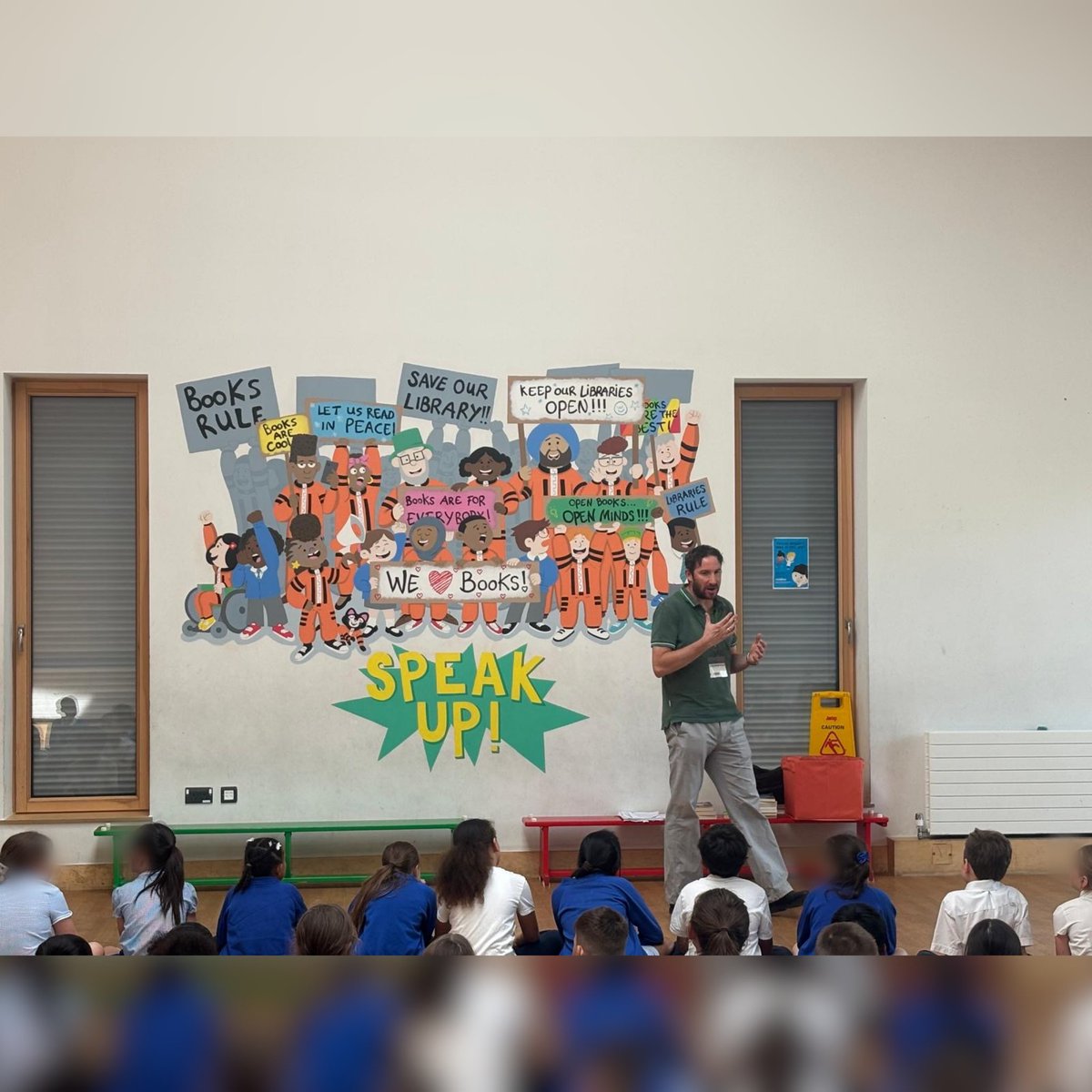 Year 3 and Year 4 enjoyed their author visit with <a href="/08DavidFuller/">David Fuller</a> today! 📖 📚