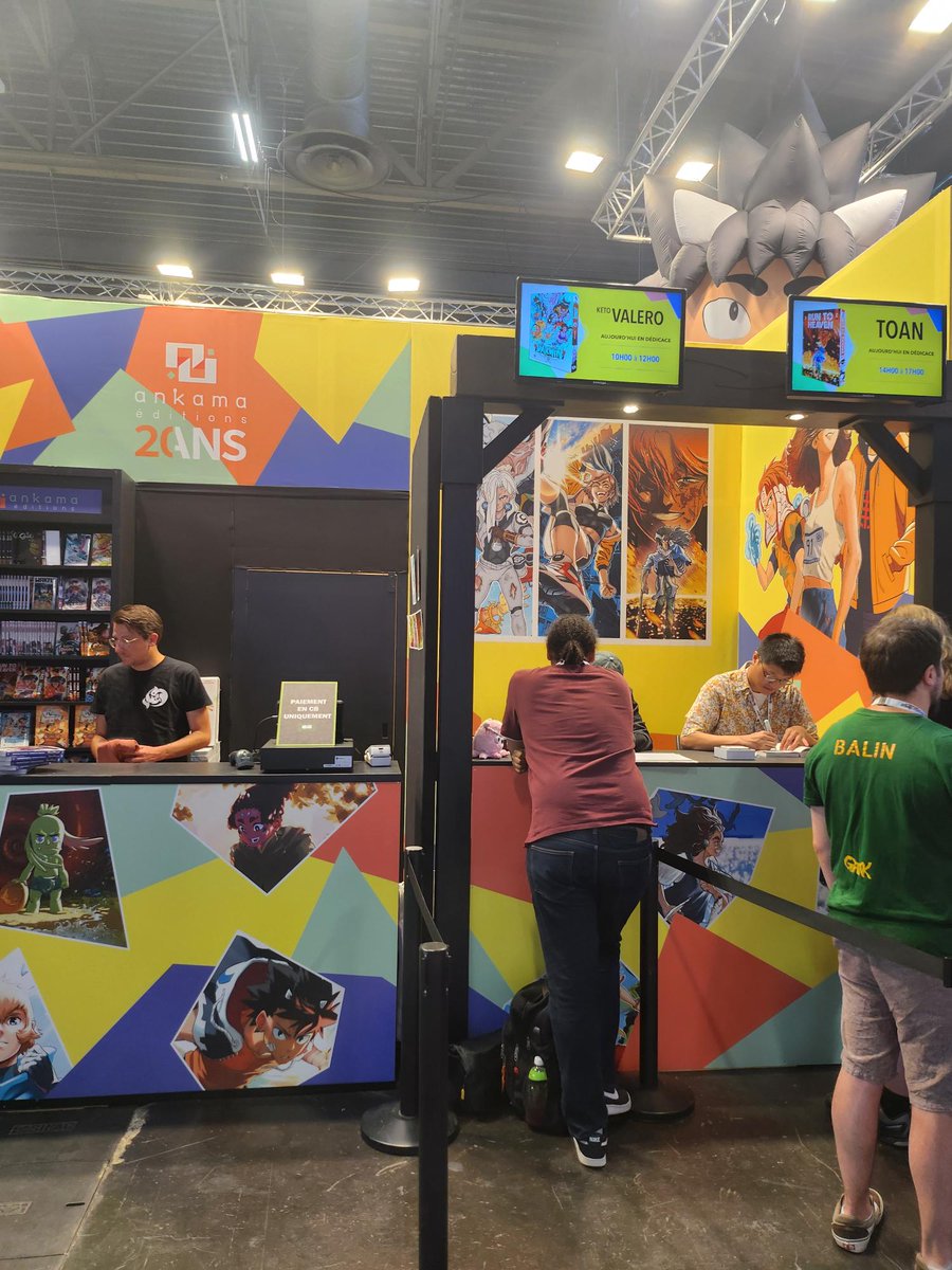 AnkamaGames's tweet image. 🎬 Clap de fin pour #JapanExpo2025 !
Un grand merci à toutes celles et ceux qui ont fait vivre notre stand durant ces 4 jours de folie ! 💥 Vous avez été nombreux à venir partager ces moments incroyables avec nous ; merci pour votre énergie, votre passion et vos sourires. 🫶 Nous…