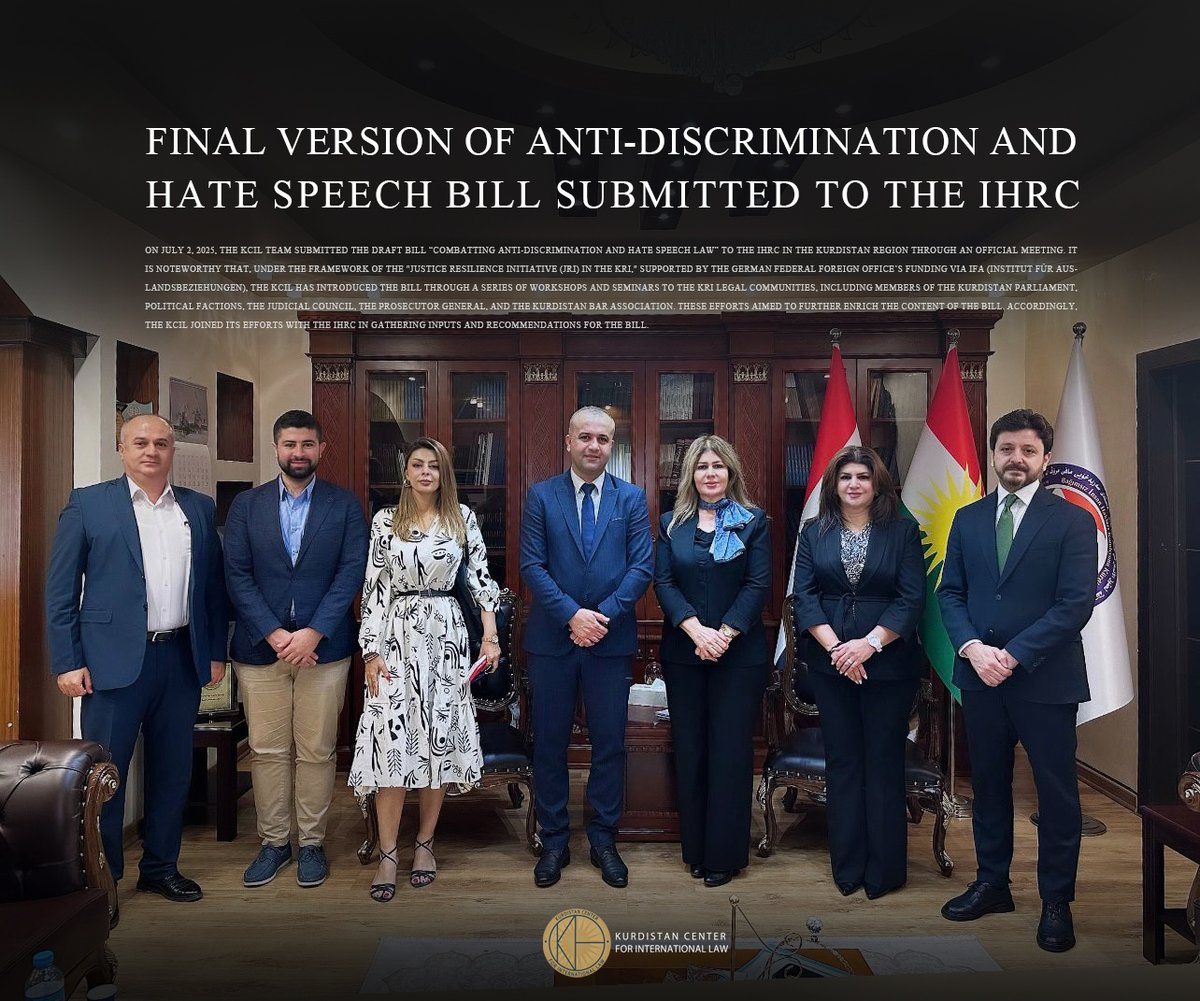 Kurdistan Center for International Law tweet media