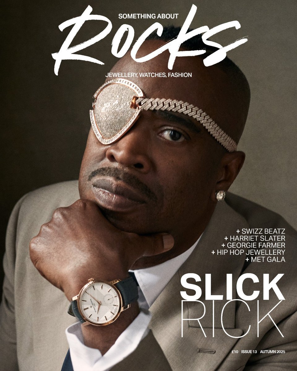 Something About Rocks (@about_rocks) on Twitter photo Meet Our July 2025 Cover Star <a href="/therulernyc/">Slick Rick</a>
#SlickRick talks about his first album in 26 years, going back to his London roots, and working with #IdrisElba, #Giggs, and #Nas.
Read Here: ow.ly/tNoT50WlB7L Meet Our July 2025 Cover Star <a href="/therulernyc/">Slick Rick</a>
#SlickRick talks about his first album in 26 years, going back to his London roots, and working with #IdrisElba, #Giggs, and #Nas.
Read Here: ow.ly/tNoT50WlB7L