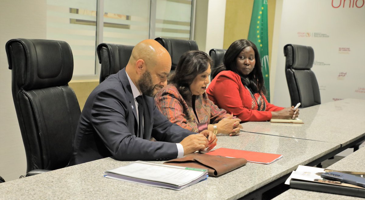 Bankole_Adeoye's tweet image. Pleased to meet H.E. Pramila Patten, #UN Special Representative on Sexual Violence in Conflict. We strongly condemned the use of sexual violence as a tactic of war & reaffirmed our commitment to collaborate in its #prevention, #response, and the pursuit of #justice for survivors