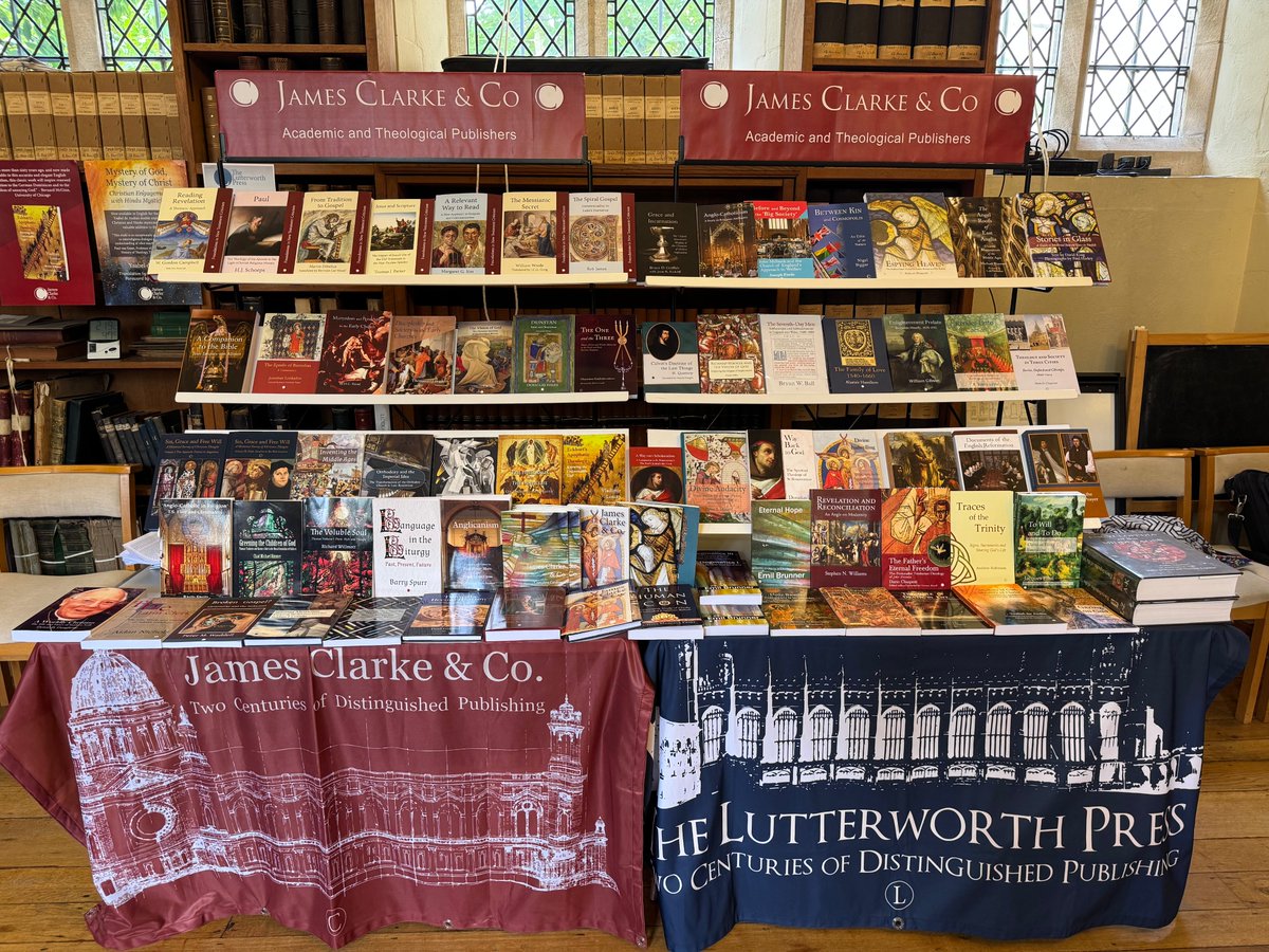 PuseyHouse's tweet image. The conference bookstall is open with numerous wonderful resources, books, and Pusey ties!