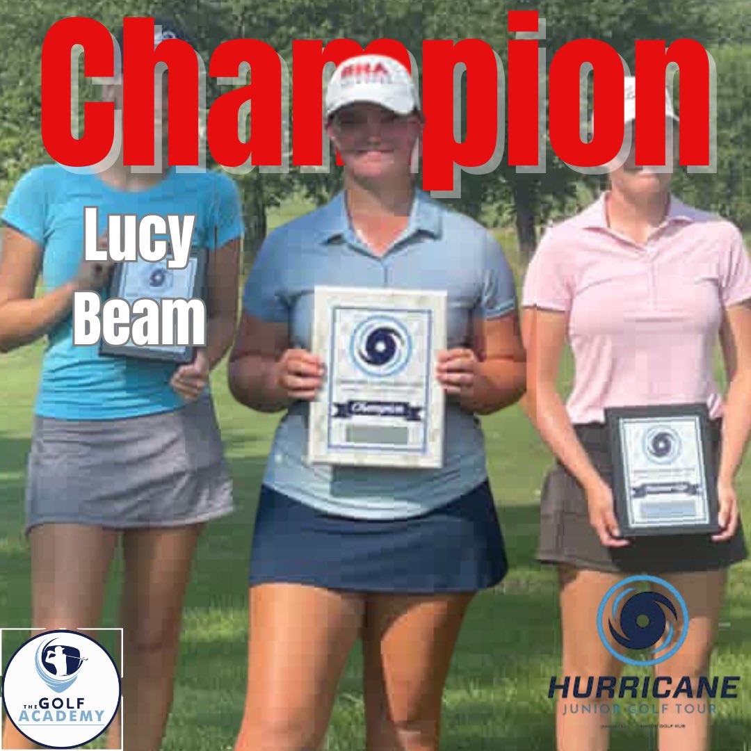 Huge congrats to @lucy_golf2027 for her win in the @hurricanejrgolf event!       

@callawaygolf <a href="/inwardhalfgolf/">Inward Half</a> <a href="/oakley/">Oakley</a> @corykaufmangolf @jjsnider67 @jesse_massie_pga