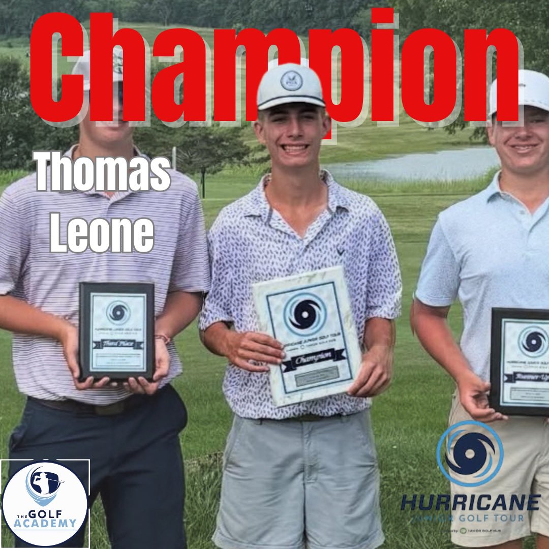 The Golf Academy (@golfacademypr) on Twitter photo Congrats to <a href="/thomas/">Thomas Marban</a>.leone.391 for his win in the @hurricanejrgolf event!
@callawaygolf <a href="/inwardhalfgolf/">Inward Half</a> <a href="/oakley/">Oakley</a> @corykaufmangolf @jjsnider67 @jesse_massie_pga Congrats to <a href="/thomas/">Thomas Marban</a>.leone.391 for his win in the @hurricanejrgolf event!
@callawaygolf <a href="/inwardhalfgolf/">Inward Half</a> <a href="/oakley/">Oakley</a> @corykaufmangolf @jjsnider67 @jesse_massie_pga