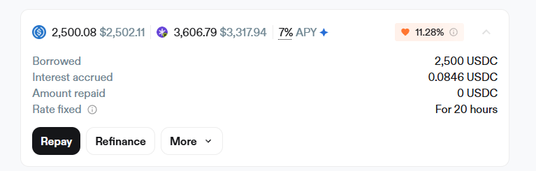 How to earn 20%+ APY for your stable coin:

- Get USD* by depositing your stable coin in <a href="/Perena__/">Perena</a> 

- Deposit or USD* to <a href="/RateX_Dex/">RateX</a> to get PT-USD* and earn fixed APR. Currently at 13,3% APY

- Borrow USDC against your PT- USD* in <a href="/LoopscaleLabs/">Loopscale</a> . Current borrow APY is 7%

Repeat