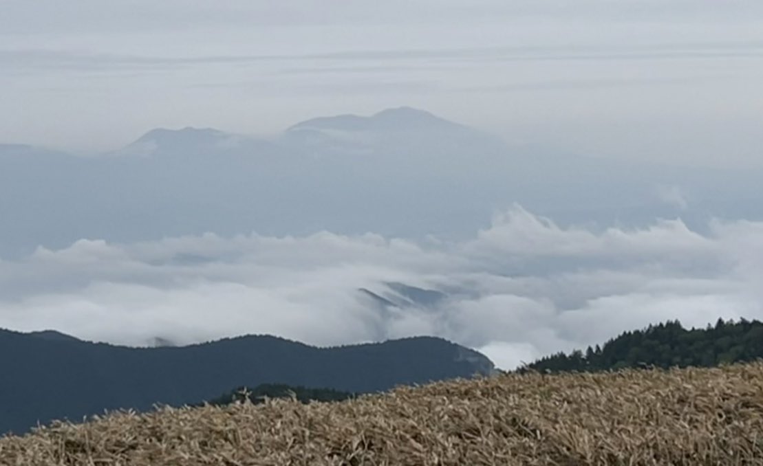 夏至を過ぎて日の出🌅時間が少しずつ遅くなっているんだね！

滝雲の流れる様を自分の眼👀で見られるのはホント貴重だと思う

@ 思い出の丘