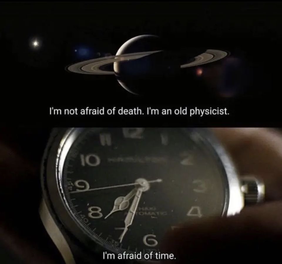 This is one of the best lines in Interstellar